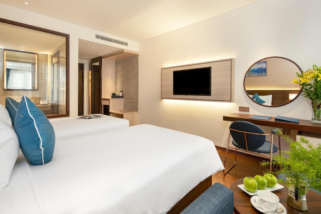Canvas Danang Beach Hotel Eksteriør bilde