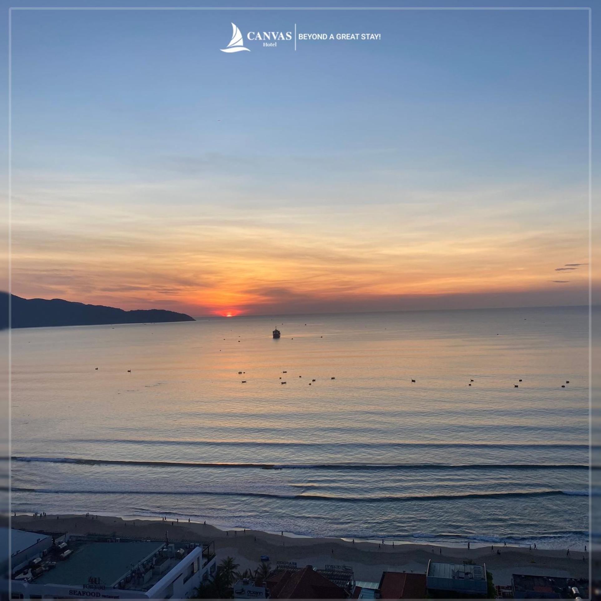 Canvas Danang Beach Hotel Eksteriør bilde
