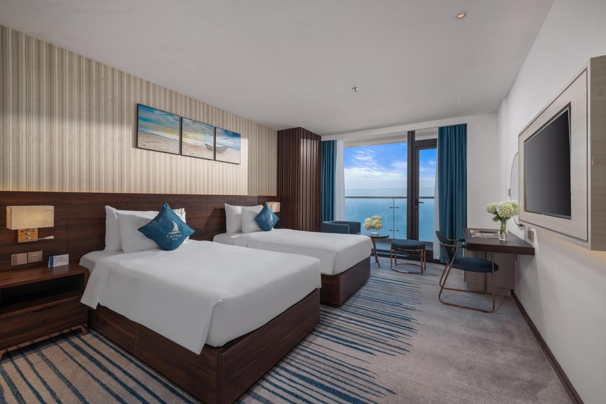 Canvas Danang Beach Hotel Eksteriør bilde